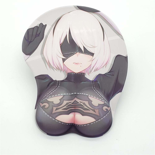 2b Anime Mouse Pads Con Reposamuñecas Gaming 3d Mousep...