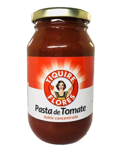 Aderezo Pasta Tomate Tiquire Flores 505gr 0662 Ml.