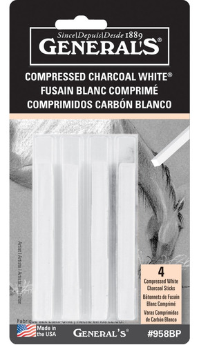 Lapiz General Palo Carbon Comprimido (gp958-b) 4 Unidad