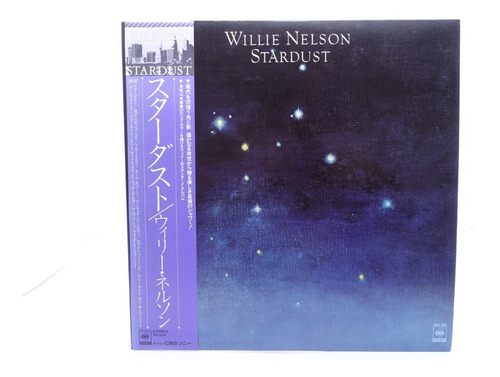 Vinilo Willie Nelson-  Stardust . 1978. Made In Japan