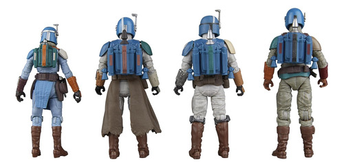 Mandalorian Shriek Hawk Star Wars Vintage 3.75 Hasbro 4 Pack