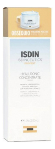 Isdin Kit Hyaluronic Concentrate X 30 Ml + Moisture  X 8g 