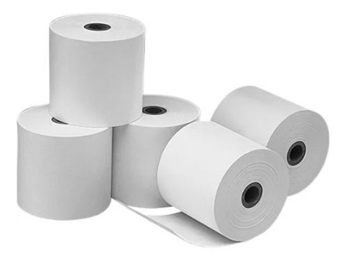 Imagen 2 de 6 de Caja X 50u Rollo De Papel Térmico Ticket 80 Mm X 50 Mts 55gr