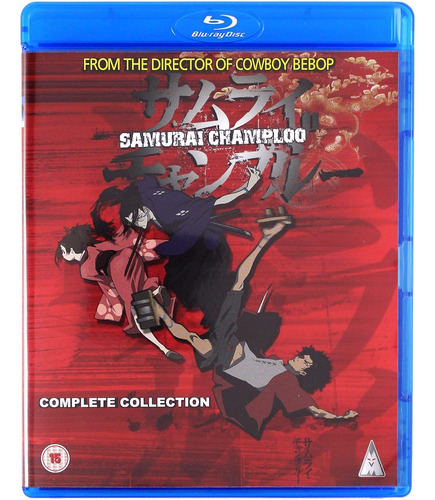 Bluray Samurai Champloo - Coleção Completa - Lacrado