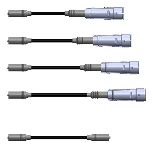 Cables Bujias Epdm Hy Power Para Vw Jetta A3 1.8 93-99 Nal.