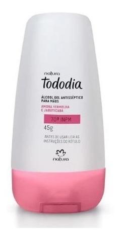 Natura Tododia - Amora E Jabuticaba - Gel Antisséptico Mãos