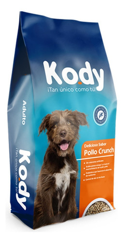 Kody Adulto Sabor A Pollo Crunch | Comida Perro X 2 Kg