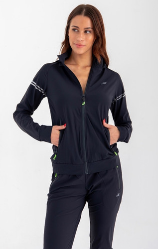 Campera Deportiva Mujer I Run Talles Especiales Grandes 