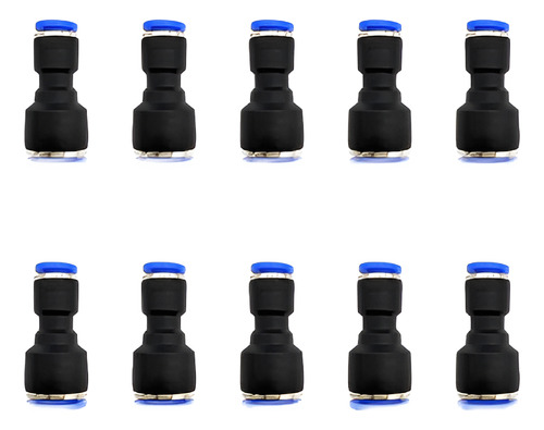 10pzs Conectores Union Recto Od De 12mm A 10mm Ac-ppg1210b-a
