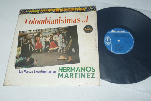 Jch- Hermanos Martinez Colombianisimas Edic. Colombia Lp