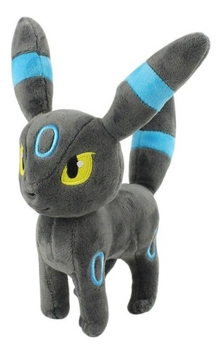 Peluche De Felpa Umbreon Shiny Pokémon 23 Cm