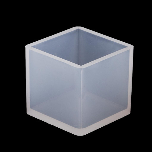 Molde De Silicona En Forma De Cubo De Resina For Hacer Joya