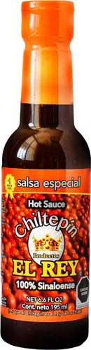 Salsa De Chiltepin Especial El Rey 195 Ml 24 Piezas Caja