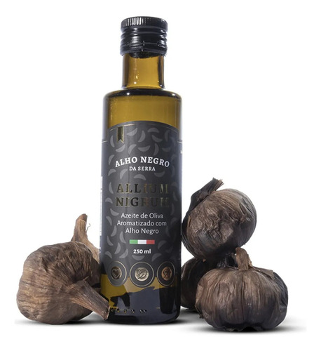 Azeite De Oliva Com Alho Negro Da Serra 250ml