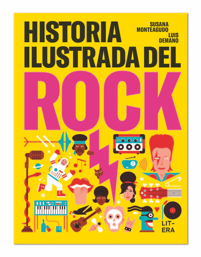 Libro Historia Ilustrada Del Rock - Monteagudo Duro, Susana