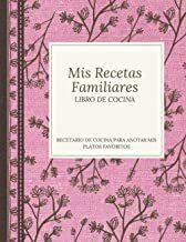 Mis Recetas Familiares- Libro De Cocina- Recetario De Lmz1