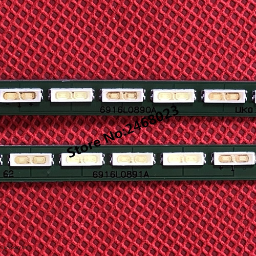 Kit Barras 47lm7600 - Versão 63 Leds