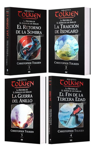 Colección La Historia Del Señor De Los Anillos (4 Libros)