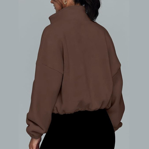 Chaqueta Verde Con Cremallera Y Cuello L De Malaquita Para M