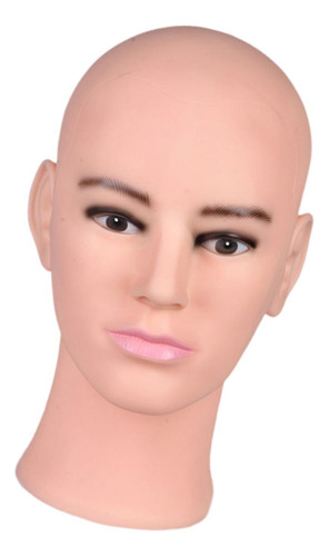 Cabeza De Maniquí Calva Masculina, Modelo De Cabeza De