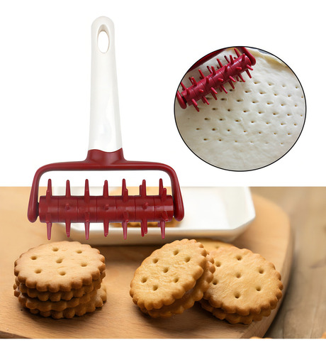 Rodillo For Pizza Docker Rolling Pins Perforadora Con Púas