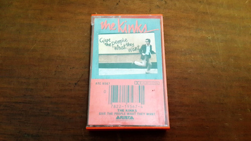 Cassette The Kinks - Give The People What (1981) Usa R8