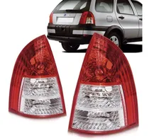 Comprar Par De Faros Traseros P\u002F Fiat Palio Weekend 2004 2005 2006 2007 2008 2009 Exteriores