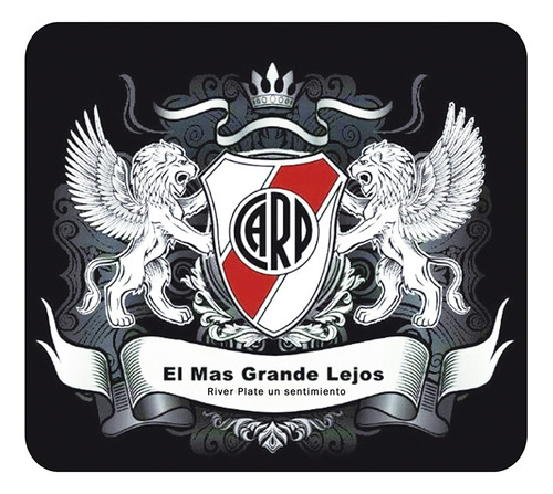 Mouse Pad River Plate Escudo Remera Diseño Regalo Amigo 1156