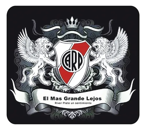 Mouse Pad River Plate Escudo Remera Diseño Regalo Amigo 1156