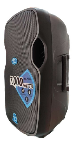 Imagen 3 de 5 de Cabina Activa Audio Sound As-700 15 Pulgadas Trípode Micrófo