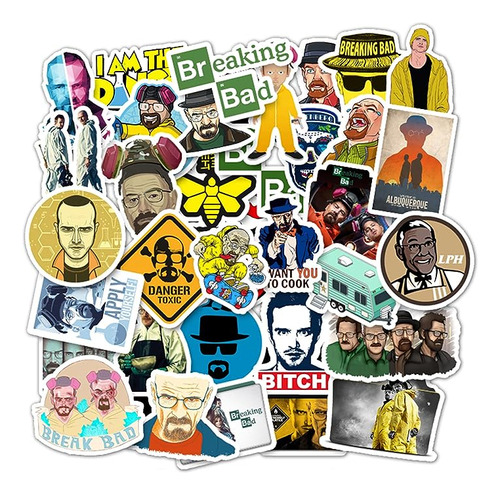 Breaking Bad Stickers 50 Piezas Calcomanias Vinilo Impermeab