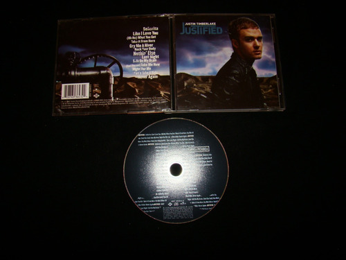 Justin Timberlake Justified Promo 2002 Argentina Cd Nm+