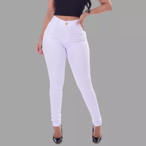 Calca Jeans Branca Feminina Enfermagem | MercadoLivre 📦