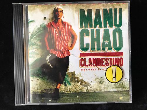 Compact Disc Cd Manu Chao Clandestino