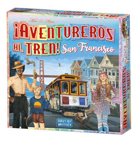 ¡aventureros Al Tren! San Francisco-juego De Mesa Español