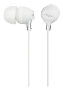 Fone de ouvido in-ear Sony EX Series MDR-EX15LP branco