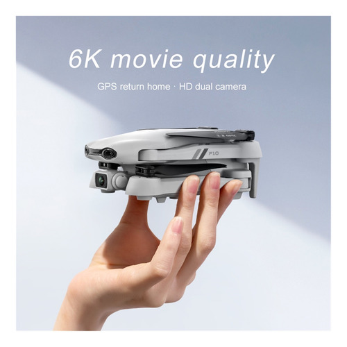 Drone F10 4k Hd Cámara Doble Gps 5g Wifi Fpv Helicóptero