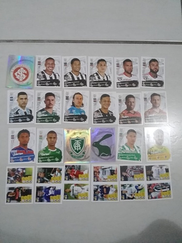 Lote 55 Figurinhas Do Campeonato Brasileiro 2021