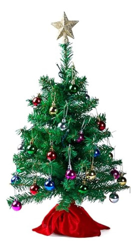 Juego De Árbol De Navidad Pequeño De 50.8 Cm Con