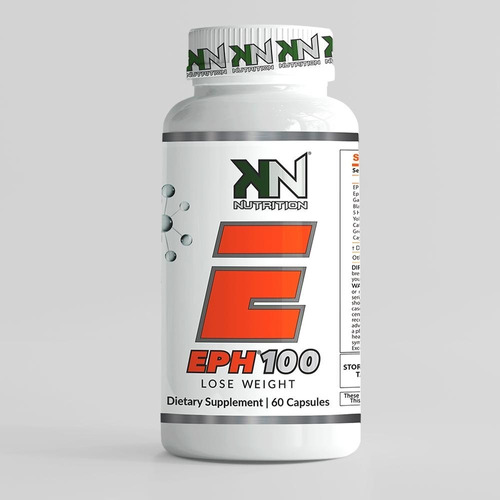 Eph 100 60 Caps Kn Nutrition Quemador De Grasa Extremo