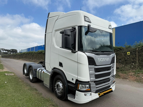 Scania R450 Ntg 6x2 Trucado Automático Completo Único Dono