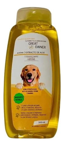 Shampoo Para Perros, Shampoo De Avena, Aloe, Natural, 300ml