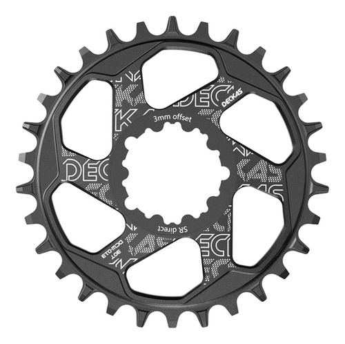 Coronilla Deckas Sram 3mm Montaje Directo 30 32 34 36 38 Mtb