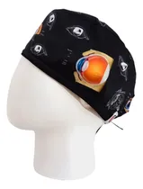 Comprar Gorro Quirúrgico Hombre + Lanyard Ojos - Oftalmologia Negro