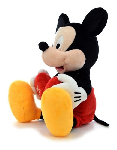 Mickey Mouse Peluche Con Corazon Te Amo Phi Phi Toys 70 Cm