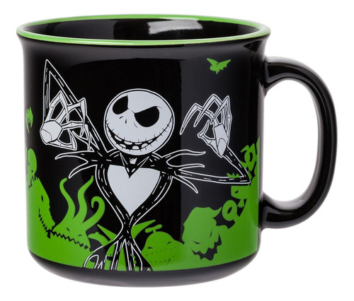 Taza De Cerámica Silver Buffalo Jack Skellington 20 Oz