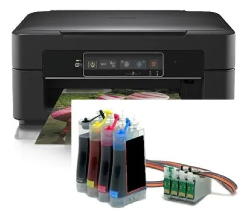 Sistema Continuo De Tinta Para Xp2101 +chip Virtual Chipless