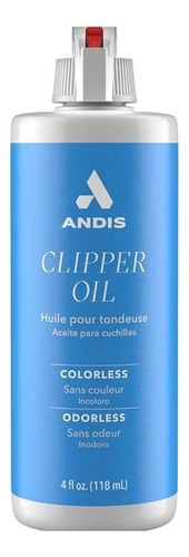 Andis® Aceite Para Lubricante Maquinas Cuchillas 118 Ml