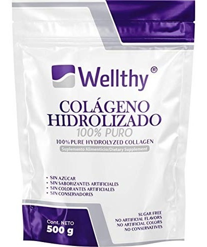 Colágeno Hidrolizado Español 100%  500 Gr