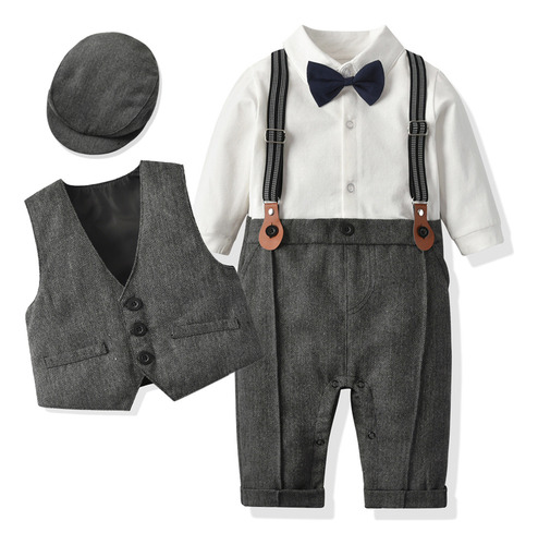 Conjunto De Ropa Formal Para Niños Recién Nacidos